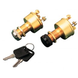 SEADOG Brass 3-Position Key Switch