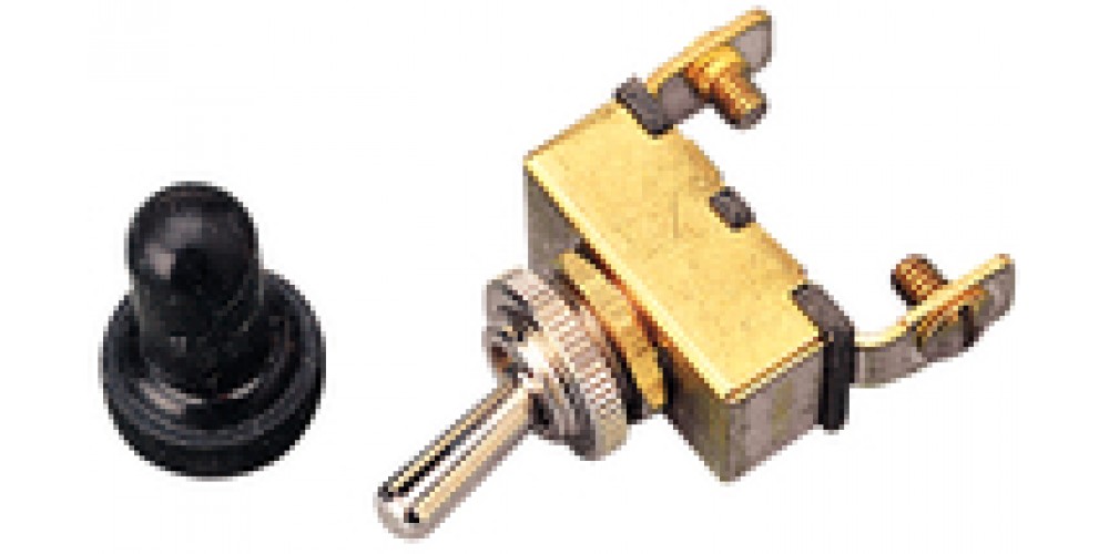 SEADOG Brass Toggle Switch - On/Off