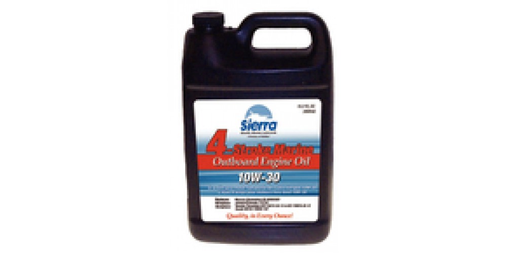 Sierra Oil-10W30 Fcw 4St O/B Gal  @6