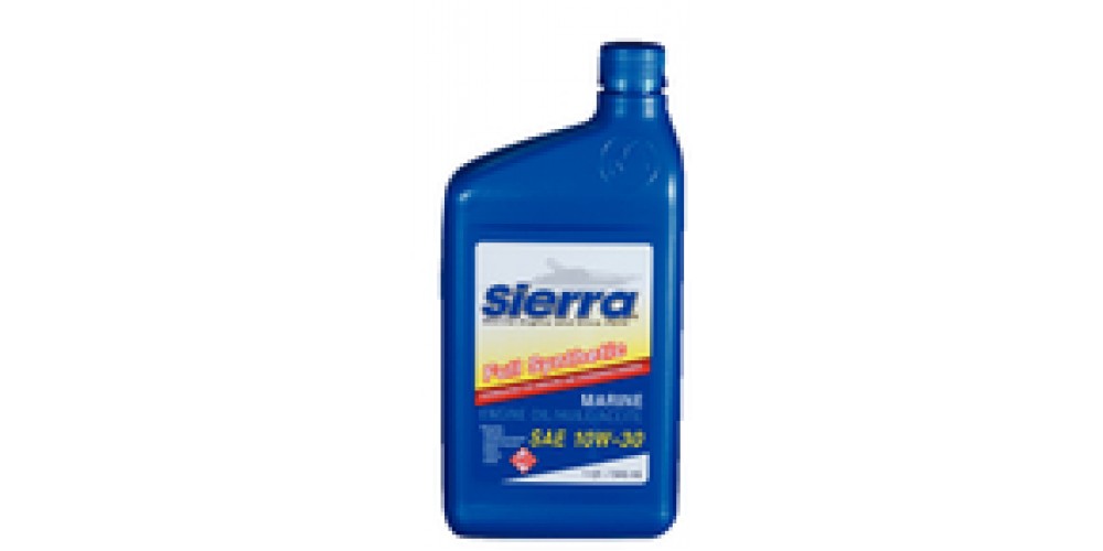Sierra Oil 10W30 Fcw Synthetic Qt @12