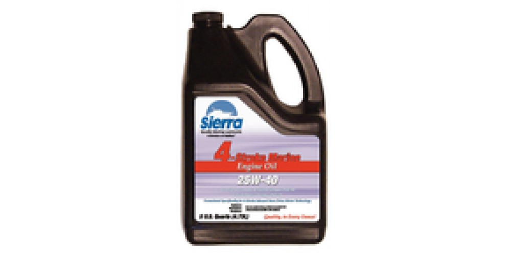 Sierra Oil-25W40 Fcw I/O-I/B 5Qt@4/Cs