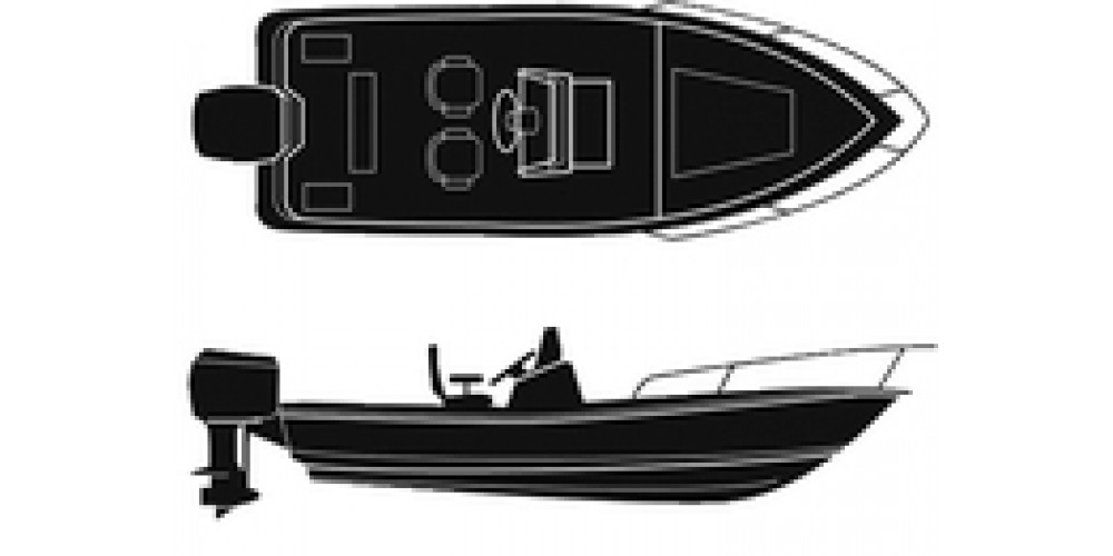 Seachoice 18'6 V-Hull Ctr Con Boat Cov