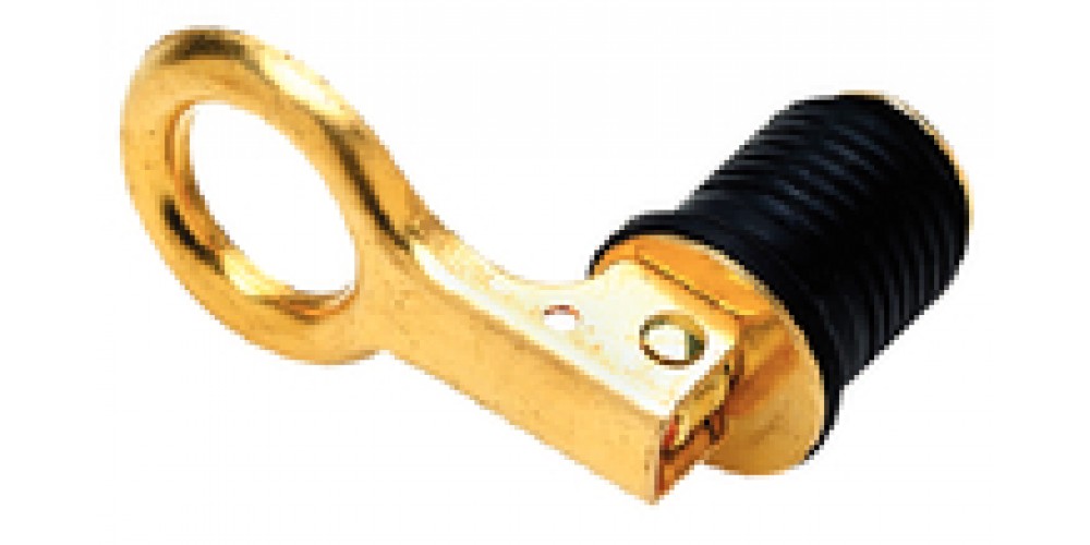 Seachoice Drain Plug-1 1/4 -Snap-Brass