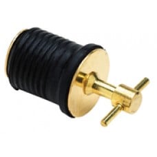 Seachoice Drain Plug-1 Twist-Brass