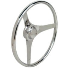 Seachoice Flat Spoke Steering Wheel 15In