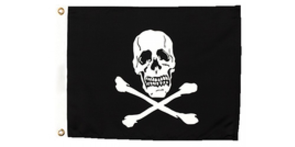 Seachoice Jolly Roger Flag 12X18