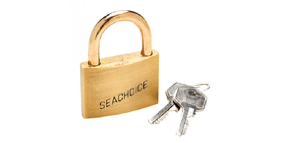 Seachoice Keyd-Alike Brass Padlock-1 1/