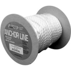 Seachoice Nylon Anchor Line-Wht-3/8X100