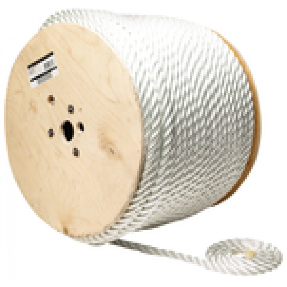 Seachoice 42820 3-STRAND Twisted Nylon Rope Spool