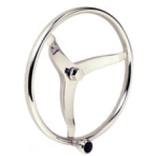 Seachoice Steering Wheel W/Knob S/S 15 1