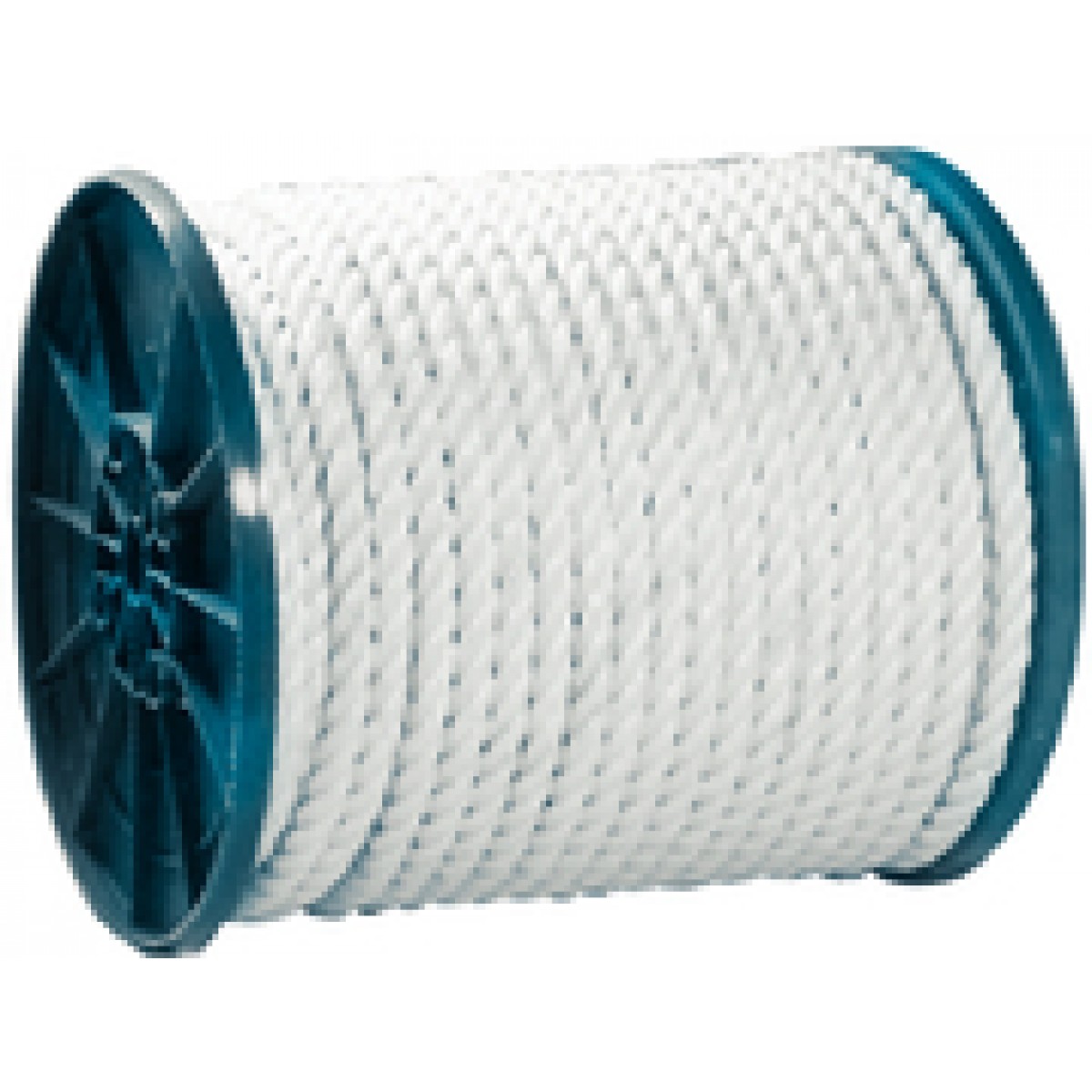 Seachoice Twist Nylon Rope-Wht-1/2X600 - 40810