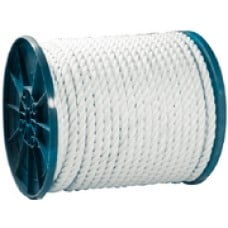 Seachoice Twist Nylon Rope-Wht-1/2X600