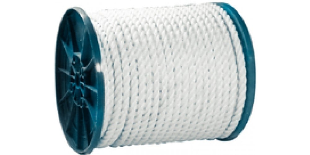 Seachoice Twist Nylon Rope-Wht-3/8X600