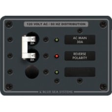 Blue Sea Systems Panel 120Vac Main + 1 Pos