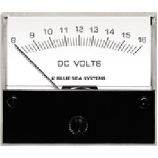 Blue Sea Systems Voltmeter Analog 8-16 Vdc
