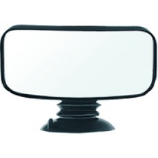 Cipa Suction Cup Mirror-4In X 8In