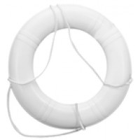 Dock Edge 24 Life Rings White Canadian Approved