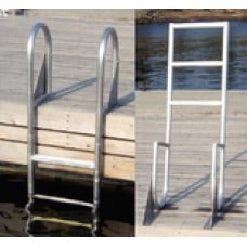 Dock Edge Dock Ladder 4 Step Flip Up