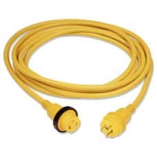 Marinco 30 Amp Shore Power Cord Yellow 25Ft Cable-199117