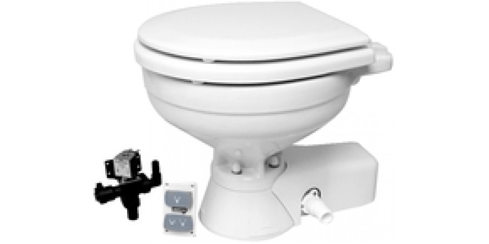 ITT Jabsco Compact Quiet Flush Toilet 12V