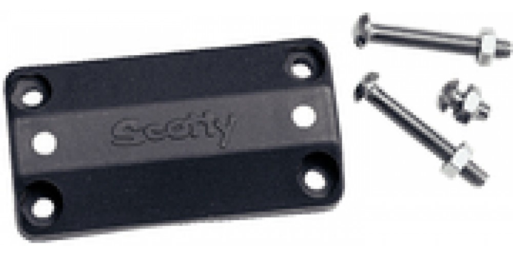 Scotty Rail Adapter Grey 7/8In & 1I
