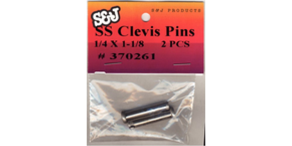 S&J Products 3/8 X 1 Ss Clevis Pin @5