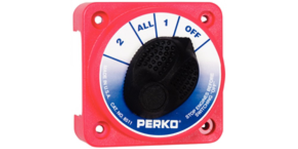 Perko Compact Battery Switch No Lock