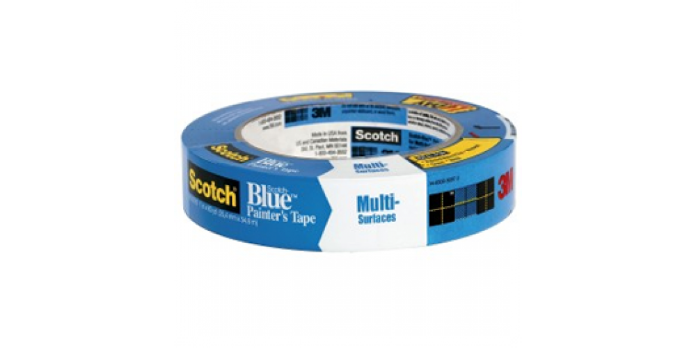 3M Tape Masking Blue 1" 36/Cs