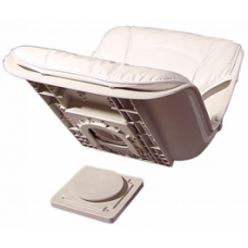 Tempress All Weather Low Back Boat Seat White And Cushion Combo 45150