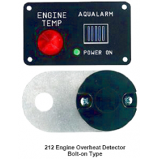 Aqualarm Engine Temp Monitor Black
