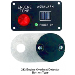 Aqualarm Engine Temp Monitor Black