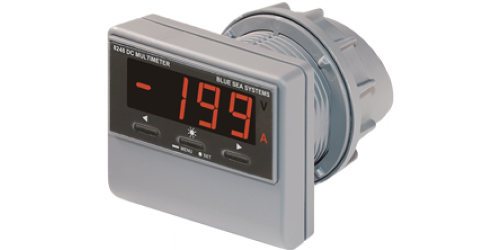 Blue Sea Dc Meter Volt/Amp W/Alarm
