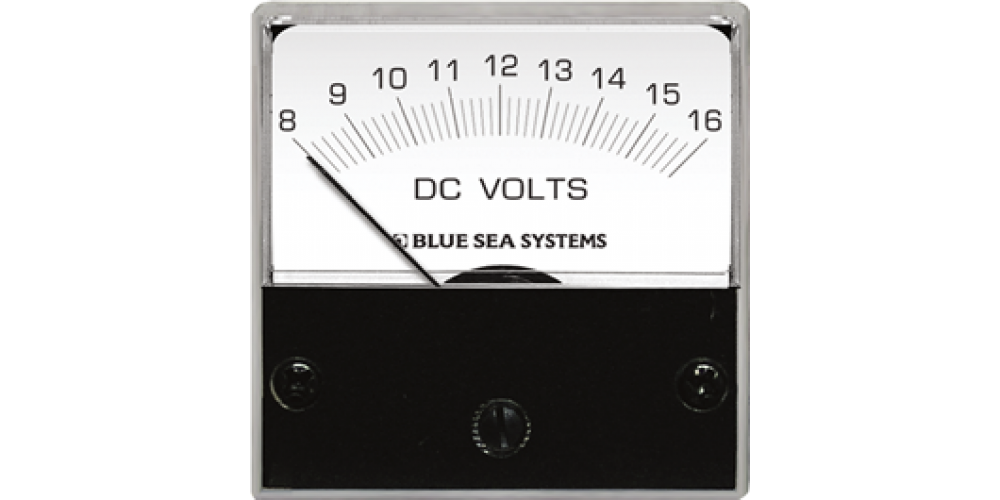 Blue Sea Voltmeter Dc 8-16 Volt