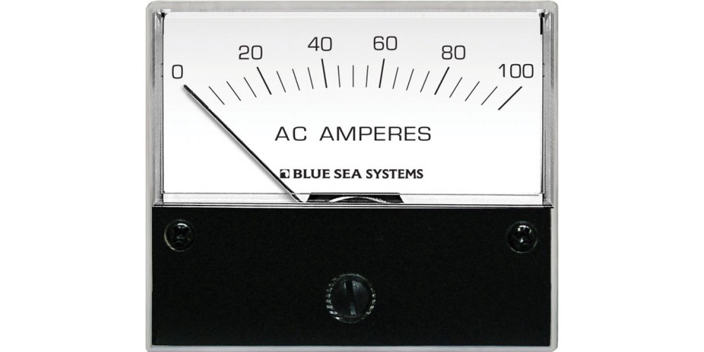 Blue Seas AC Ammeter - 0 to 100A with Coil