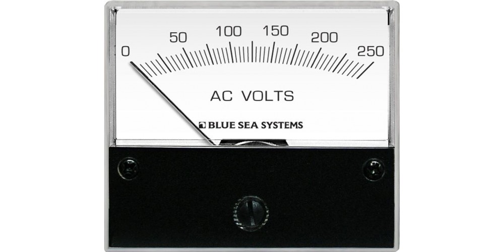 Blue Seas AC Voltmeter - 0 to 250V AC