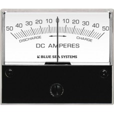Blue Seas DC Ammeter - 50-0-50A with Shunt
