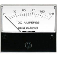 Blue Seas DC Analog Ammeter - 0 to 200A with Shunt