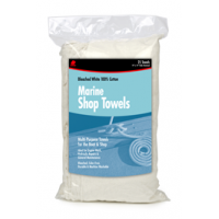 Buffalo Marine Shop Towel White 25/Pk
