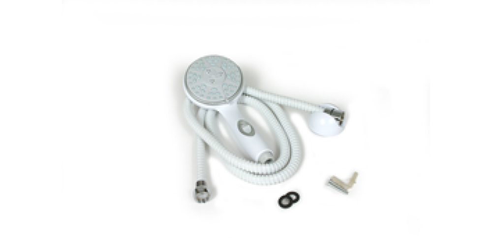 Camco Shower Head Kit - White