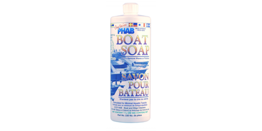Captain Phab Soap Boat Eco Cert 1L