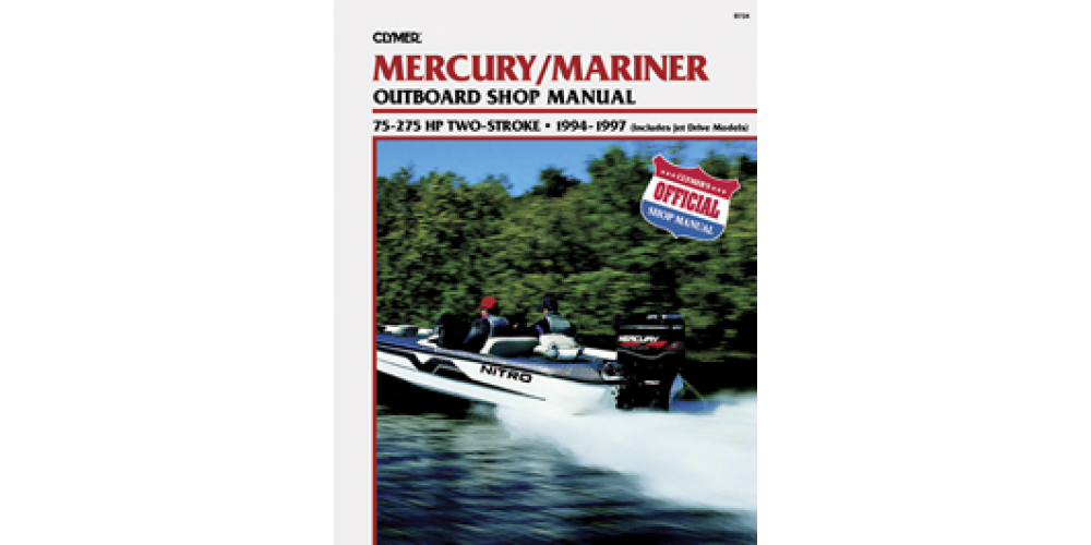 Clymer Manual Merc/ Mar94-97 O/B 75-275H