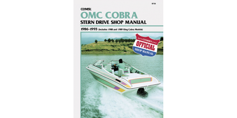 Clymer Manual Omc Cobra S/D 1986-93