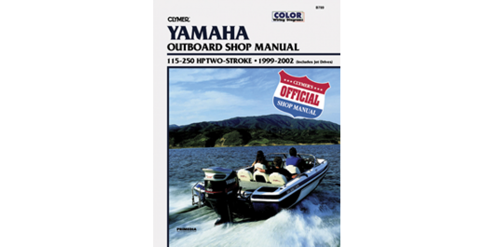 Clymer Manual Yamaha 1999-02 115-250 Hp