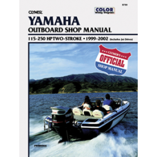 Clymer Manual Yamaha 1999-02 115-250 Hp