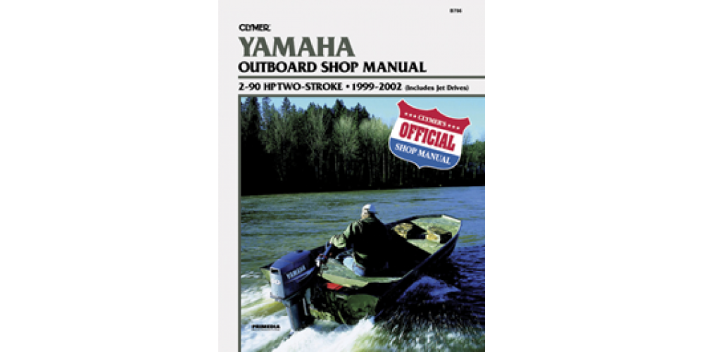 Clymer Manual Yamaha 1999-02 2-90 Hp