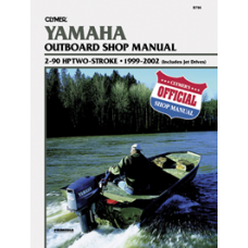 Clymer Manual Yamaha 1999-02 2-90 Hp