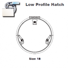 Lewmar Hatch Lo-Profile Size 18