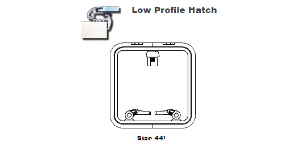 Lewmar Hatch Lo-Profile Size 44
