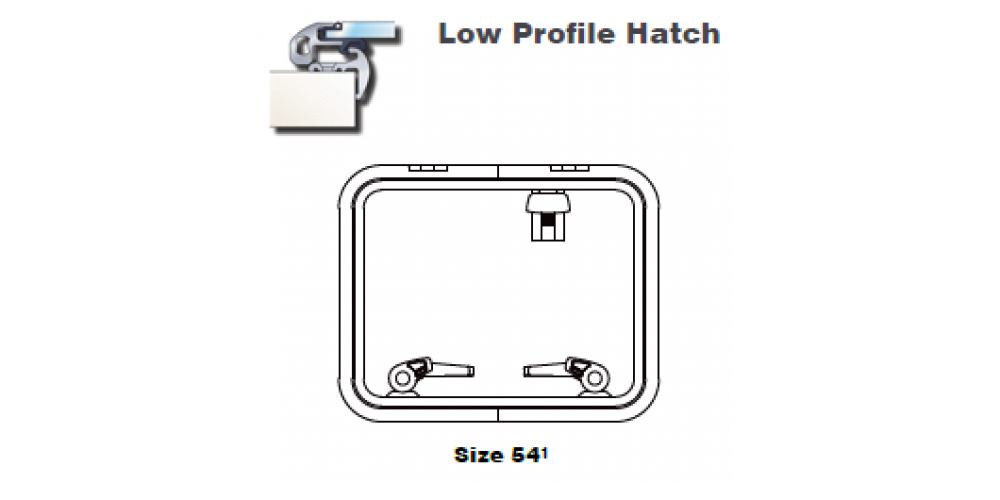 Lewmar Hatch Lo-Profile Size 54