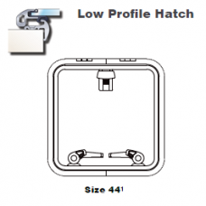 Lewmar Hatch Lo-Profile W/Stay 44